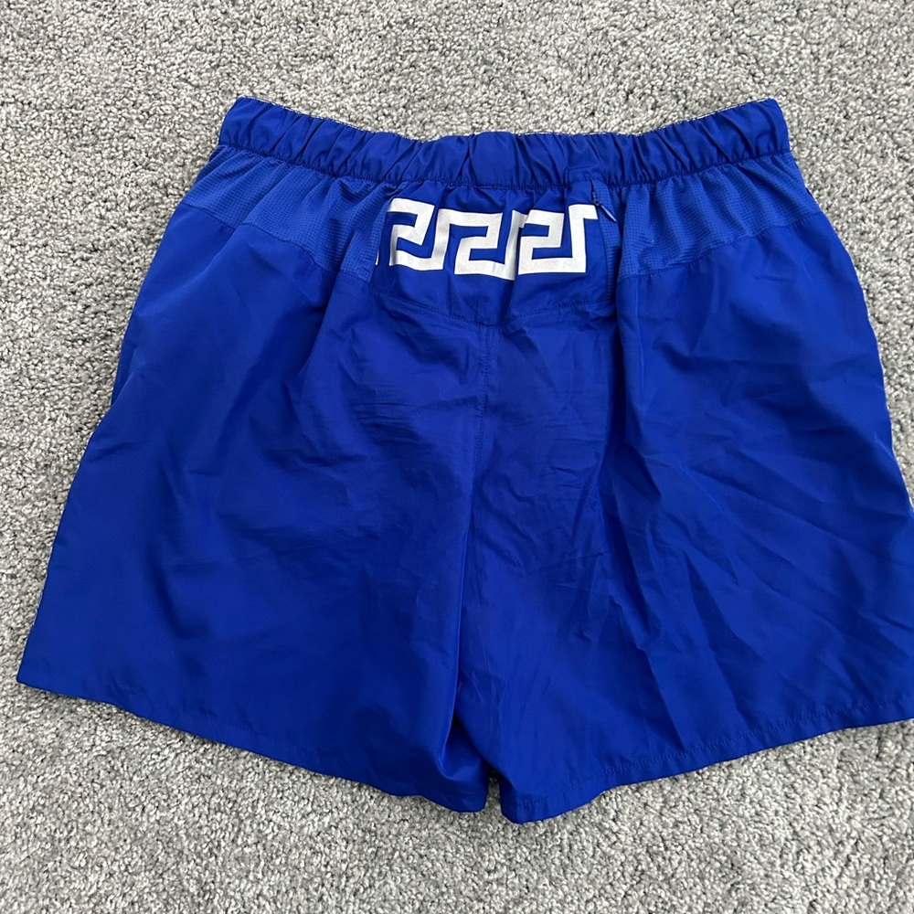 Versace Royal Blue Athletic Shorts - Picture 2 of 4